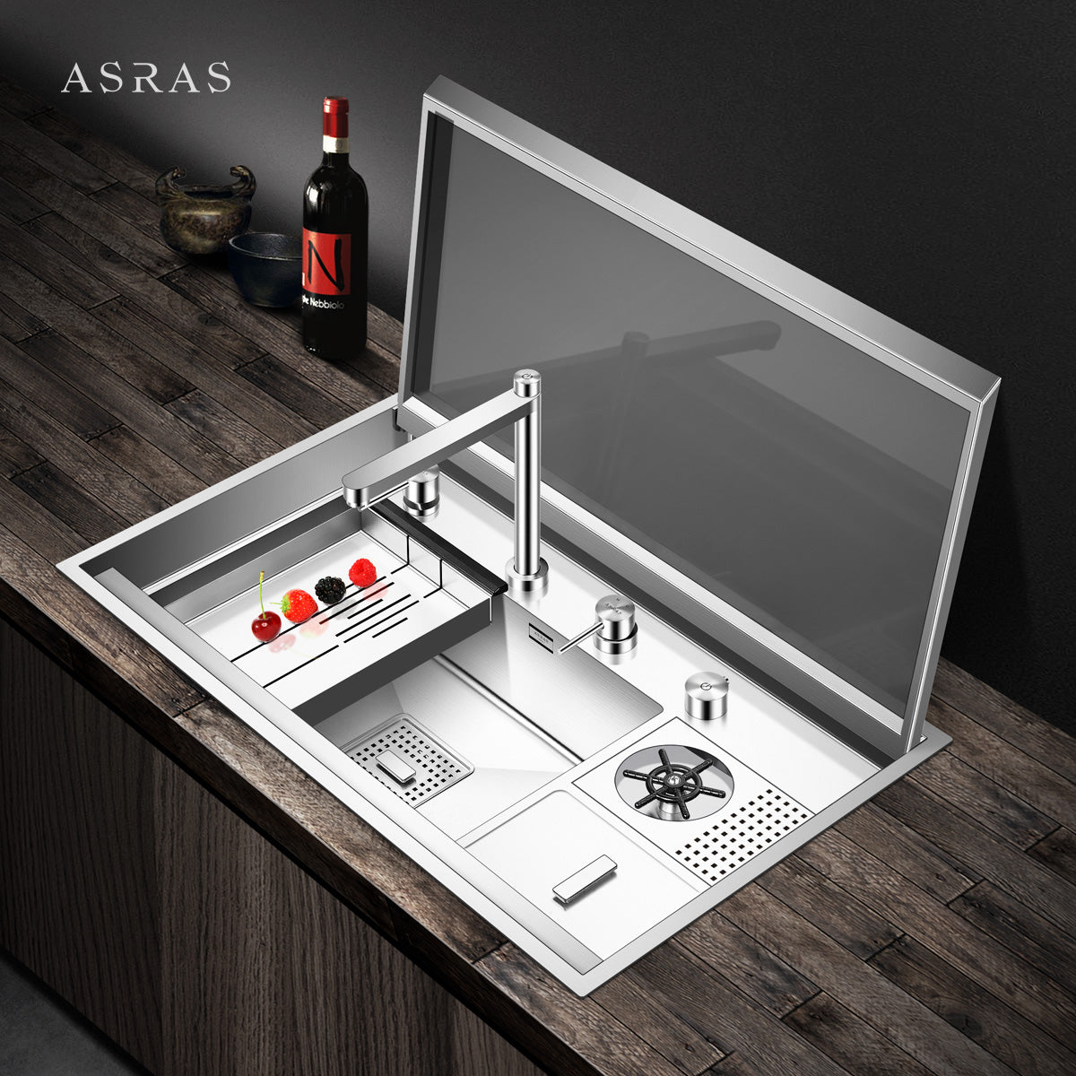 Design House Kitchen Sink Anti-Clogging S430 Stainless Steel Drain